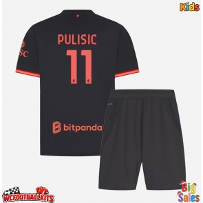 AC Milan Christian Pulisic #11 Replica Third Stadium Kit for Kids 2026-27 Short Sleeve (+ pants)